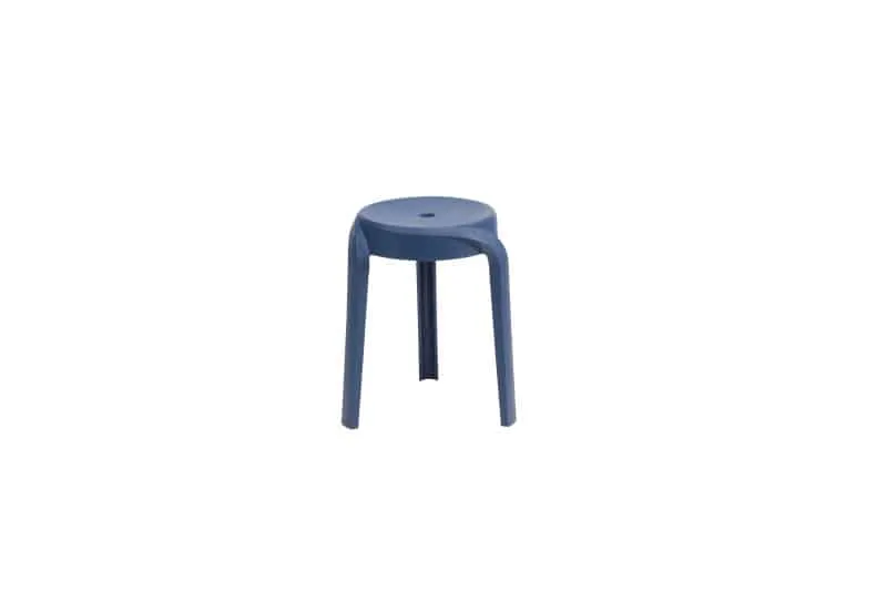 Zaza Home Set Van 6 Tabouret ‘Aimé’ Donkerblauw